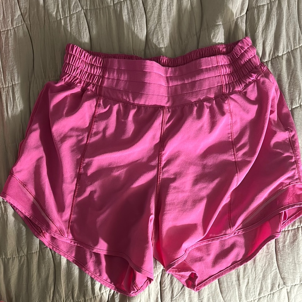 lululemon Pink Athletic Shorts